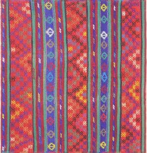 Vintage Turkish Kilim - 5'6" x 5'11"