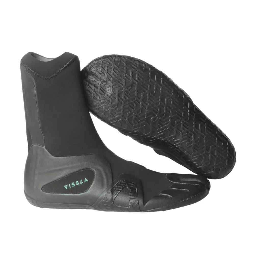 Vissla - 7 Seas 3mm Split Toe Bootie - Black