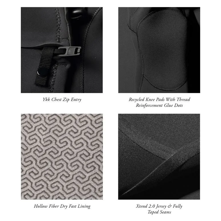 Vissla 7 Seas 5/4 Hooded Wetsuit - Chest Zip