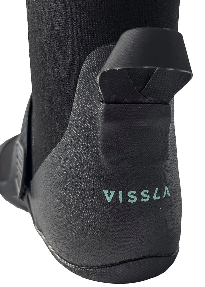 Vissla - High Seas II 5mm Split Toe Bootie - Black