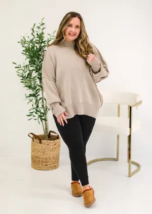 Warm Feelings Here Mocha Sweater