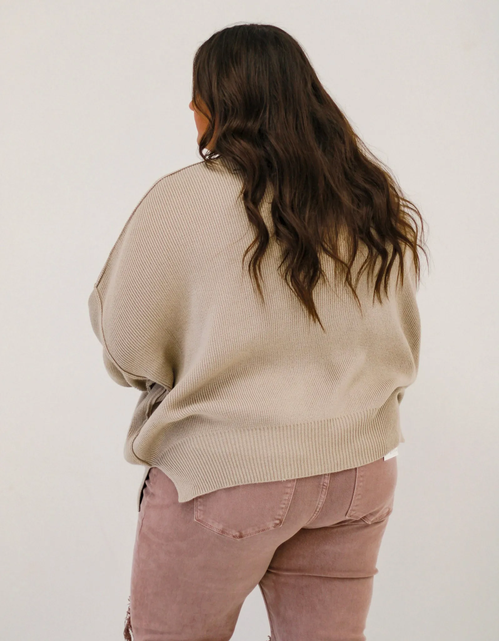 Warm Feelings Here Mocha Sweater