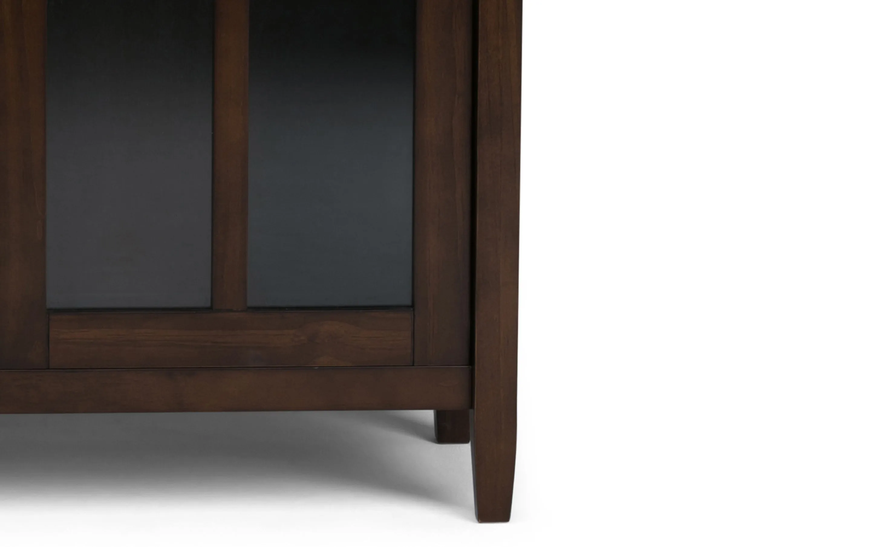 Warm Shaker Medium Storage Media Cabinet