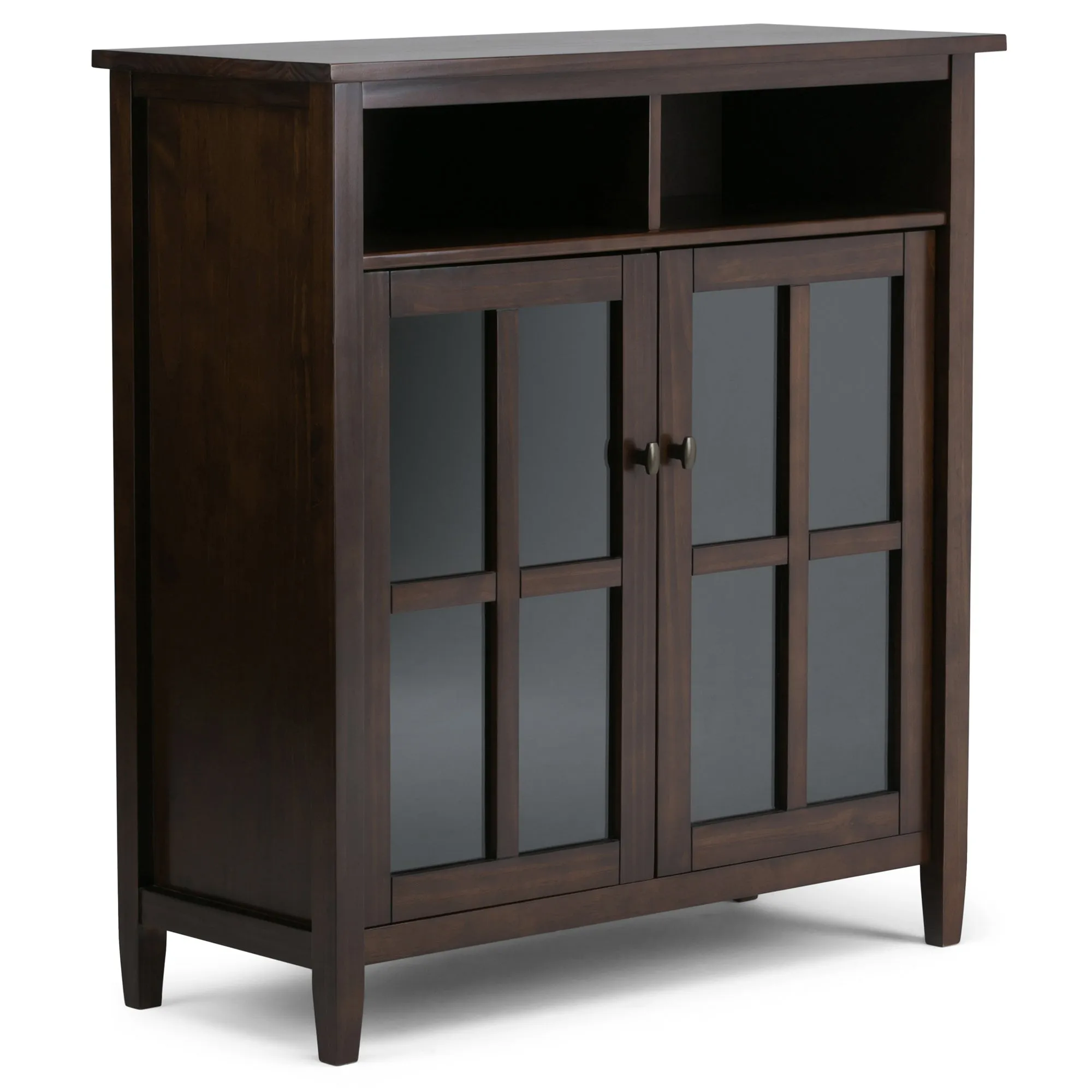 Warm Shaker Medium Storage Media Cabinet