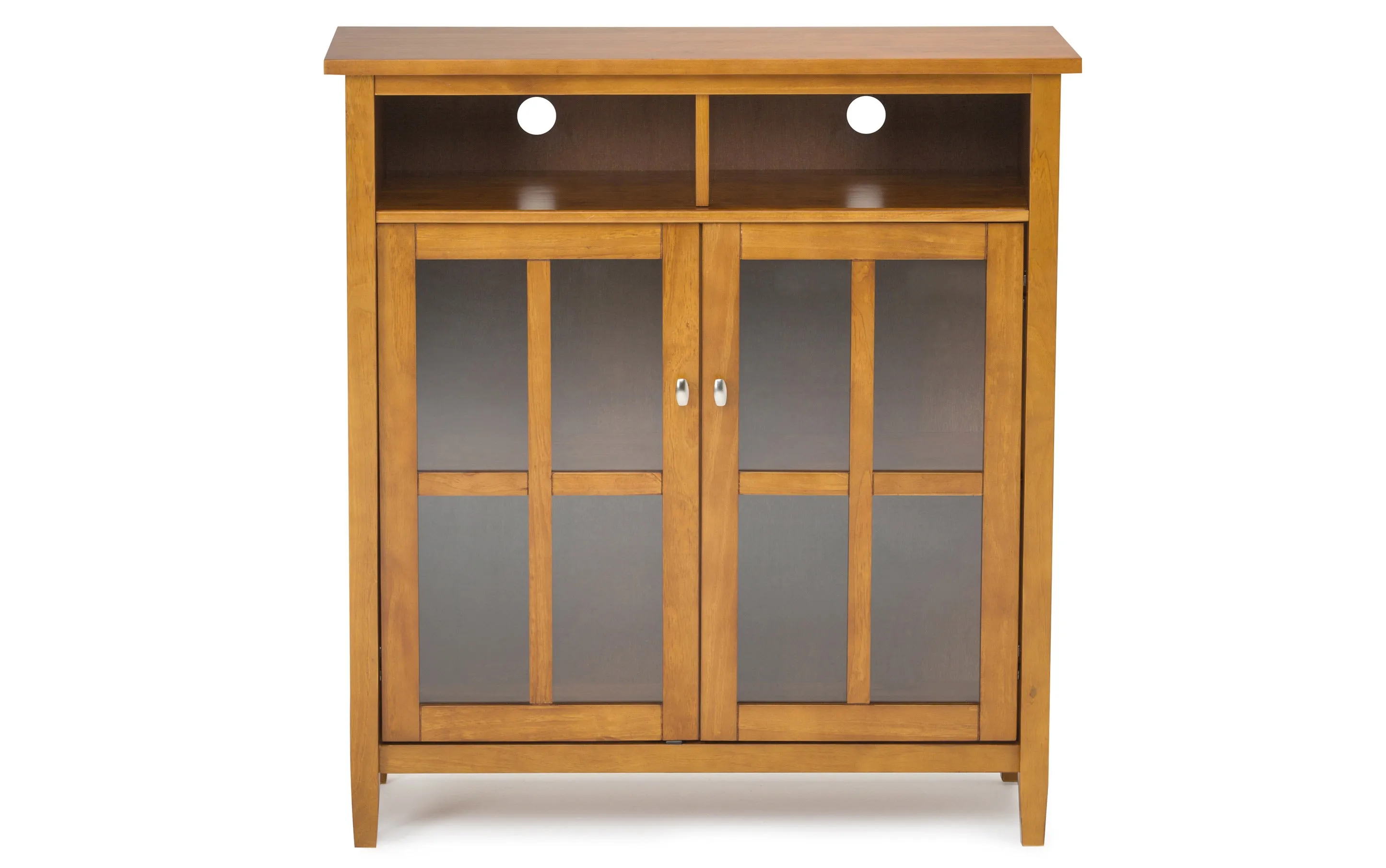 Warm Shaker Medium Storage Media Cabinet