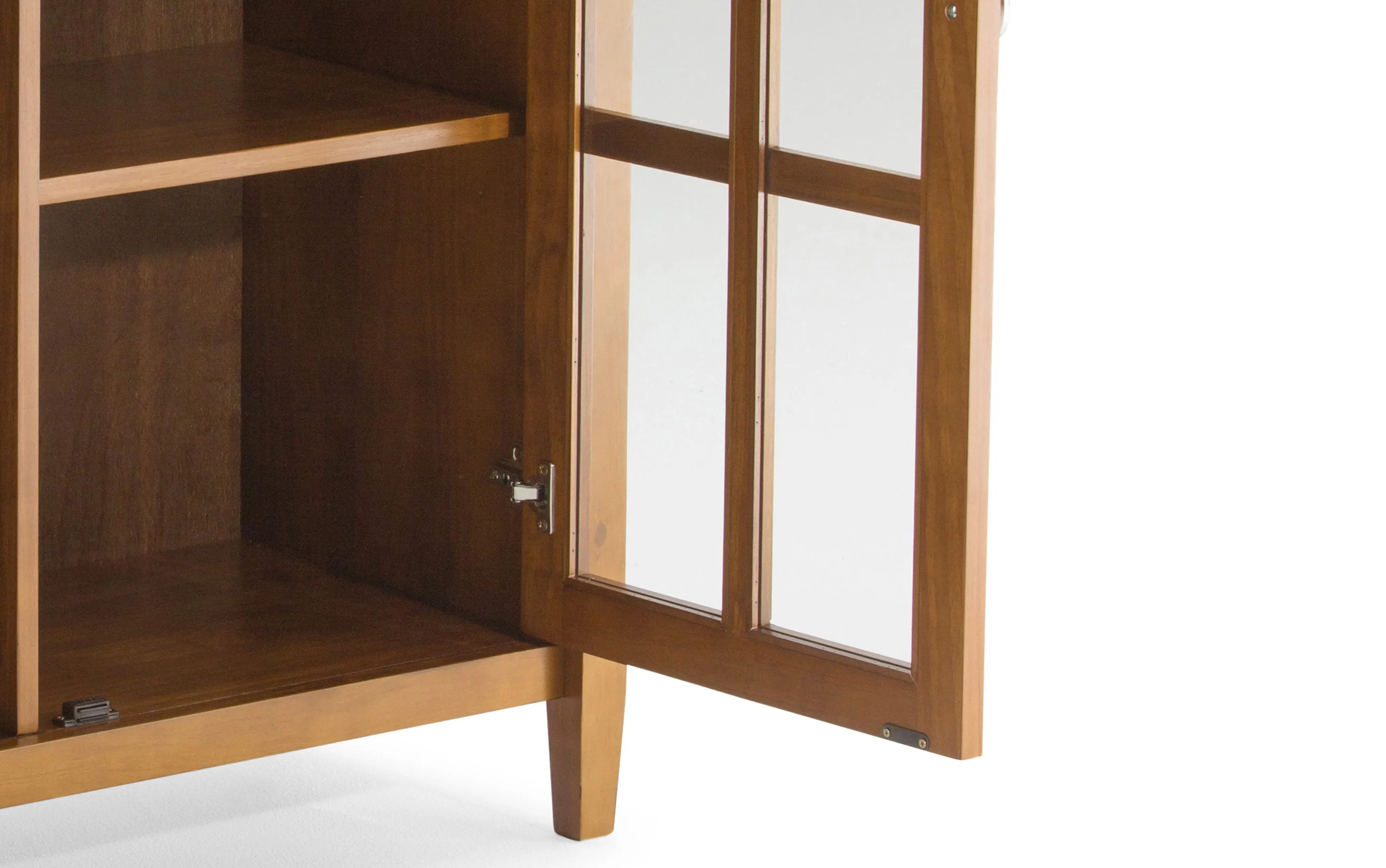 Warm Shaker Medium Storage Media Cabinet