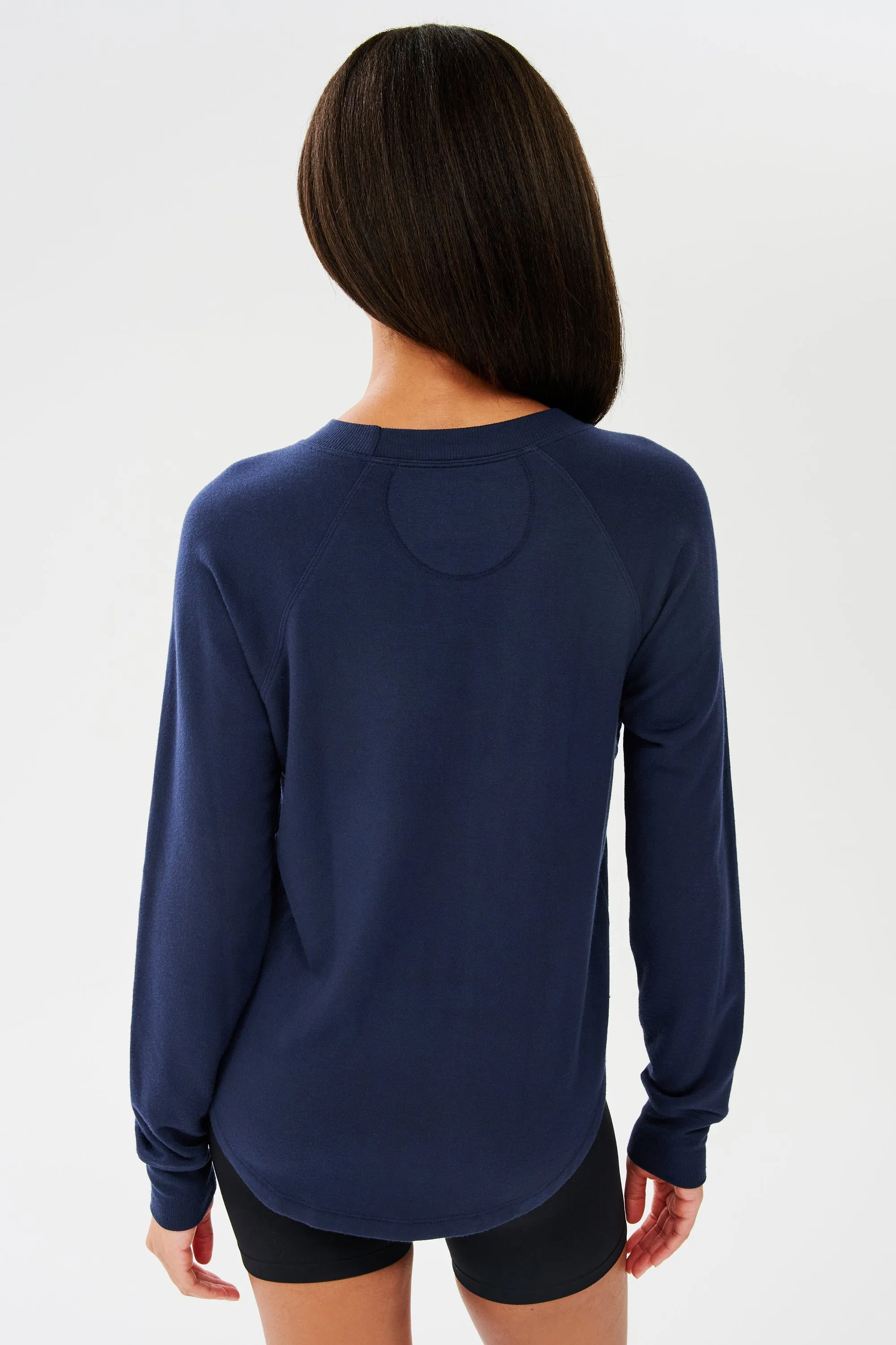 Warm Up Fleece Sweatshirt - Indigo