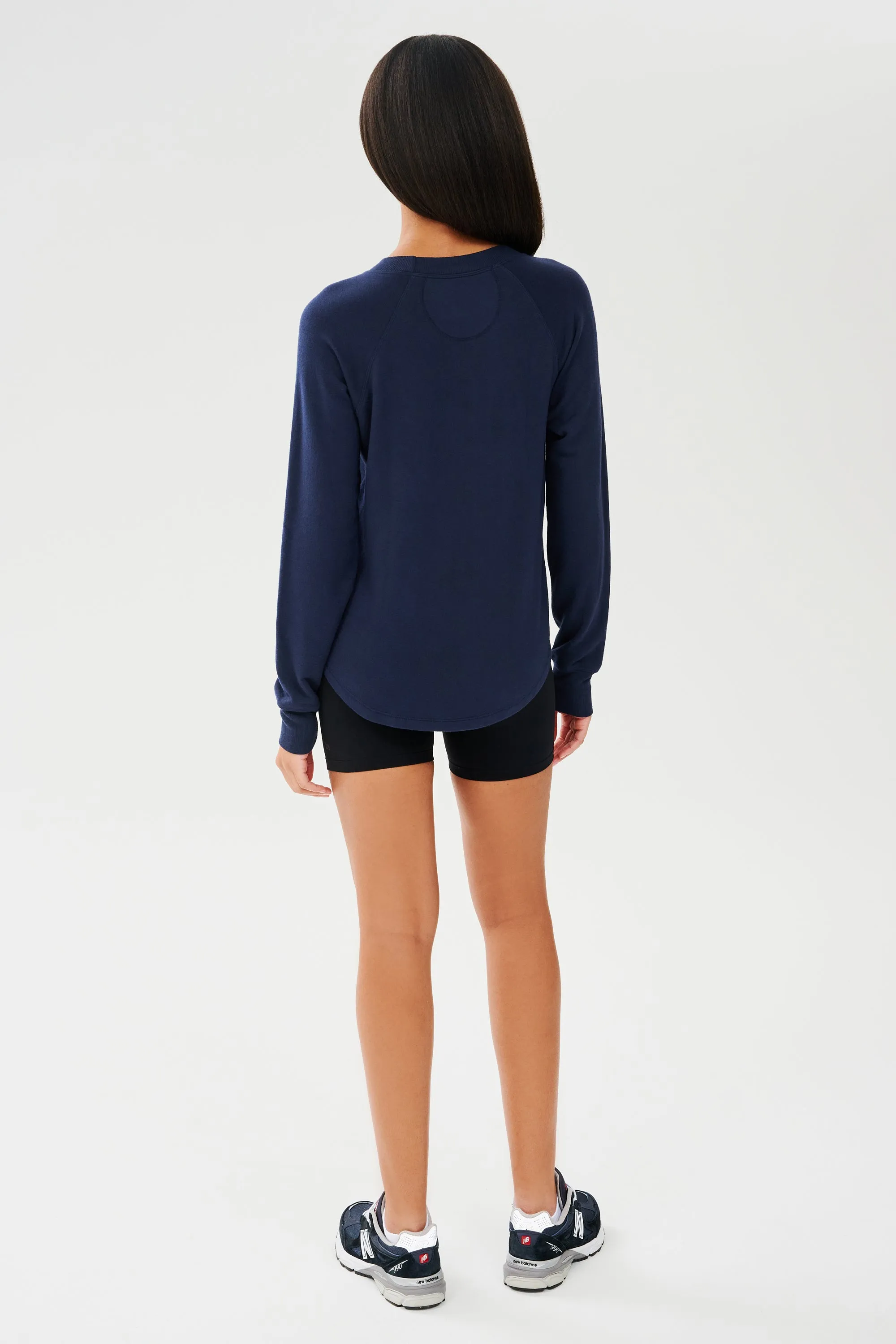 Warm Up Fleece Sweatshirt - Indigo