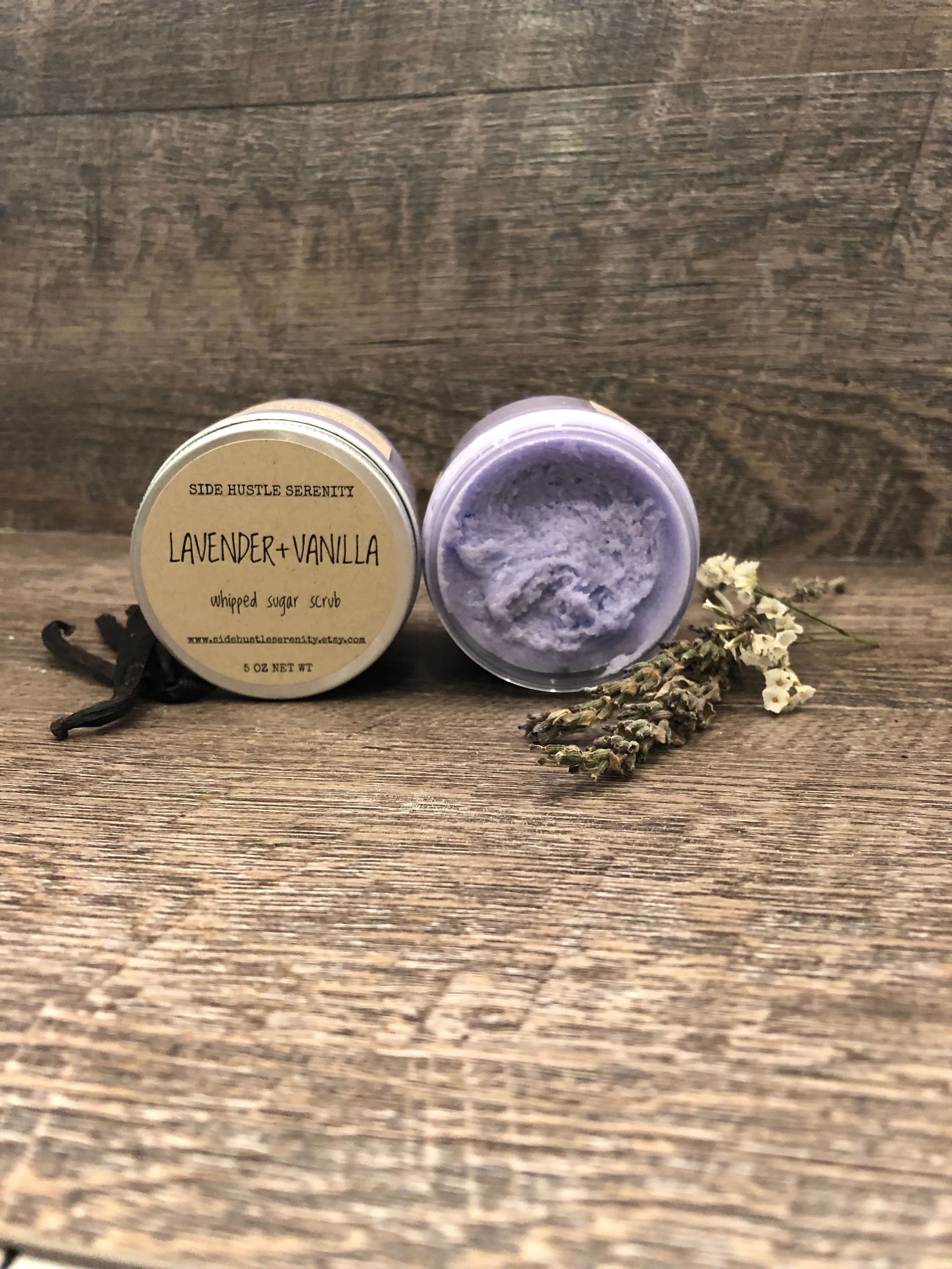 Whipped Sugar Scrub | Lavender   Vanilla
