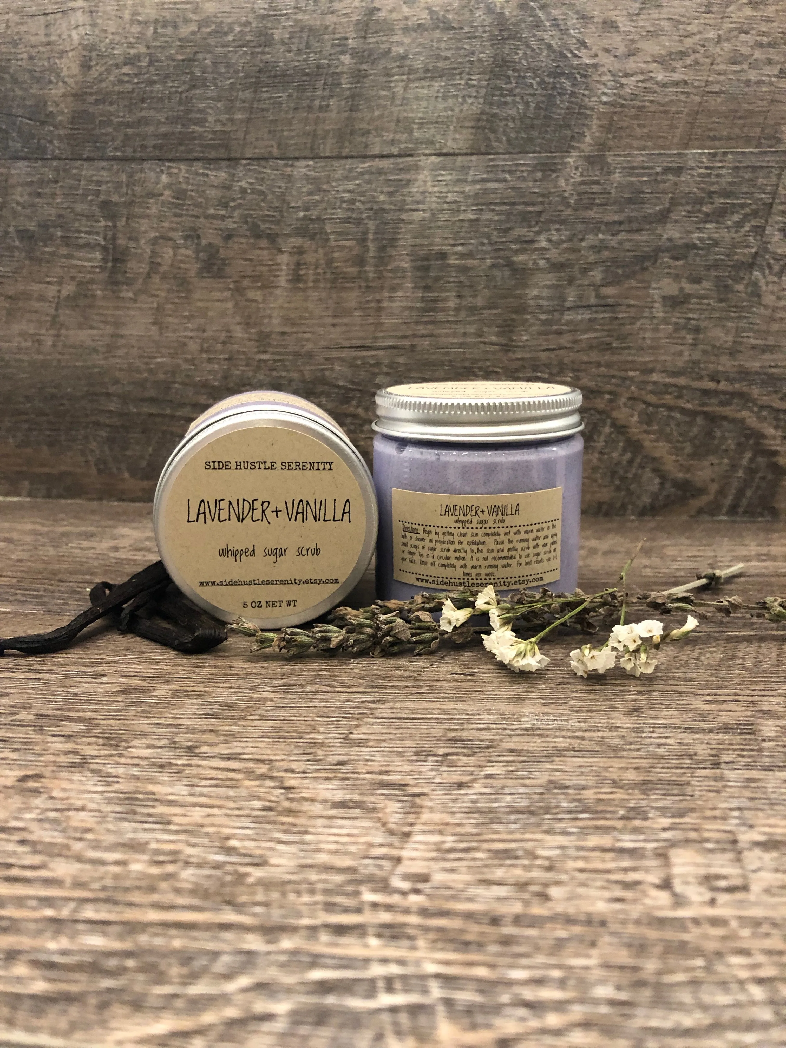 Whipped Sugar Scrub | Lavender   Vanilla
