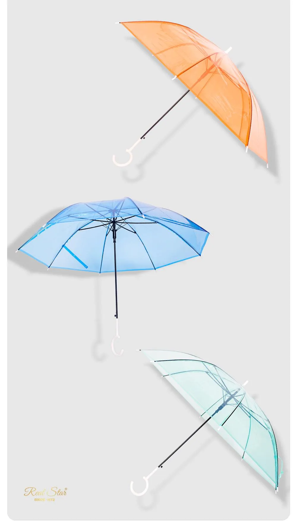 Windproof Transparent Umbrella