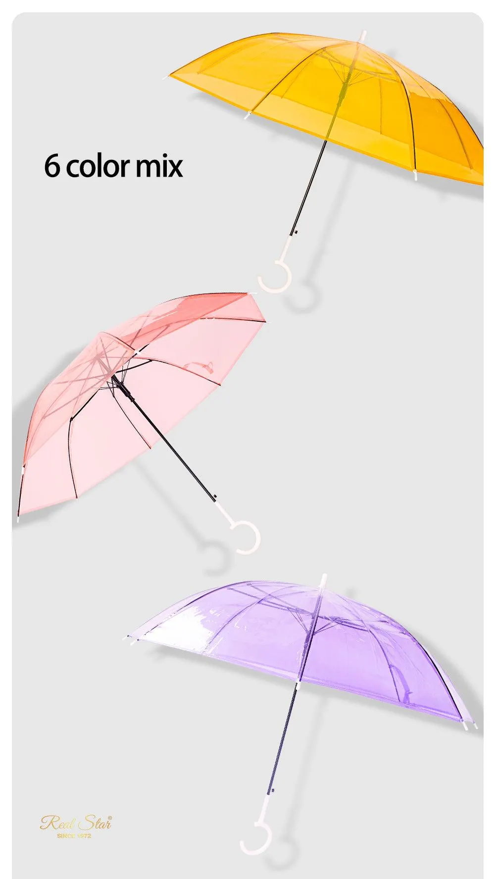 Windproof Transparent Umbrella