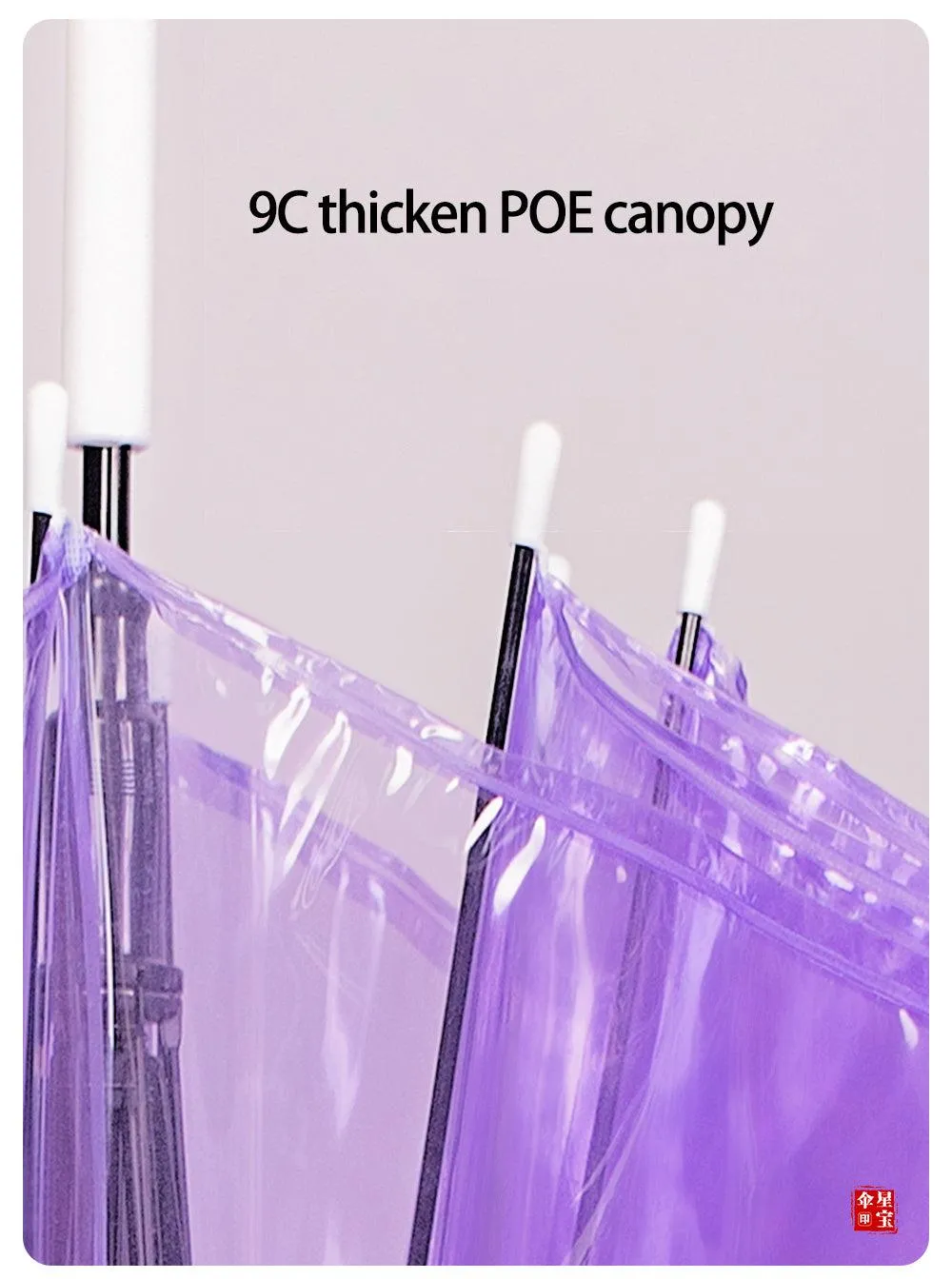 Windproof Transparent Umbrella