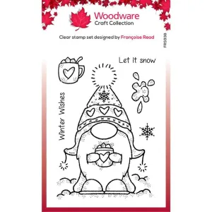 Winter Gnomes Clear Stamp FRS938 Woodware