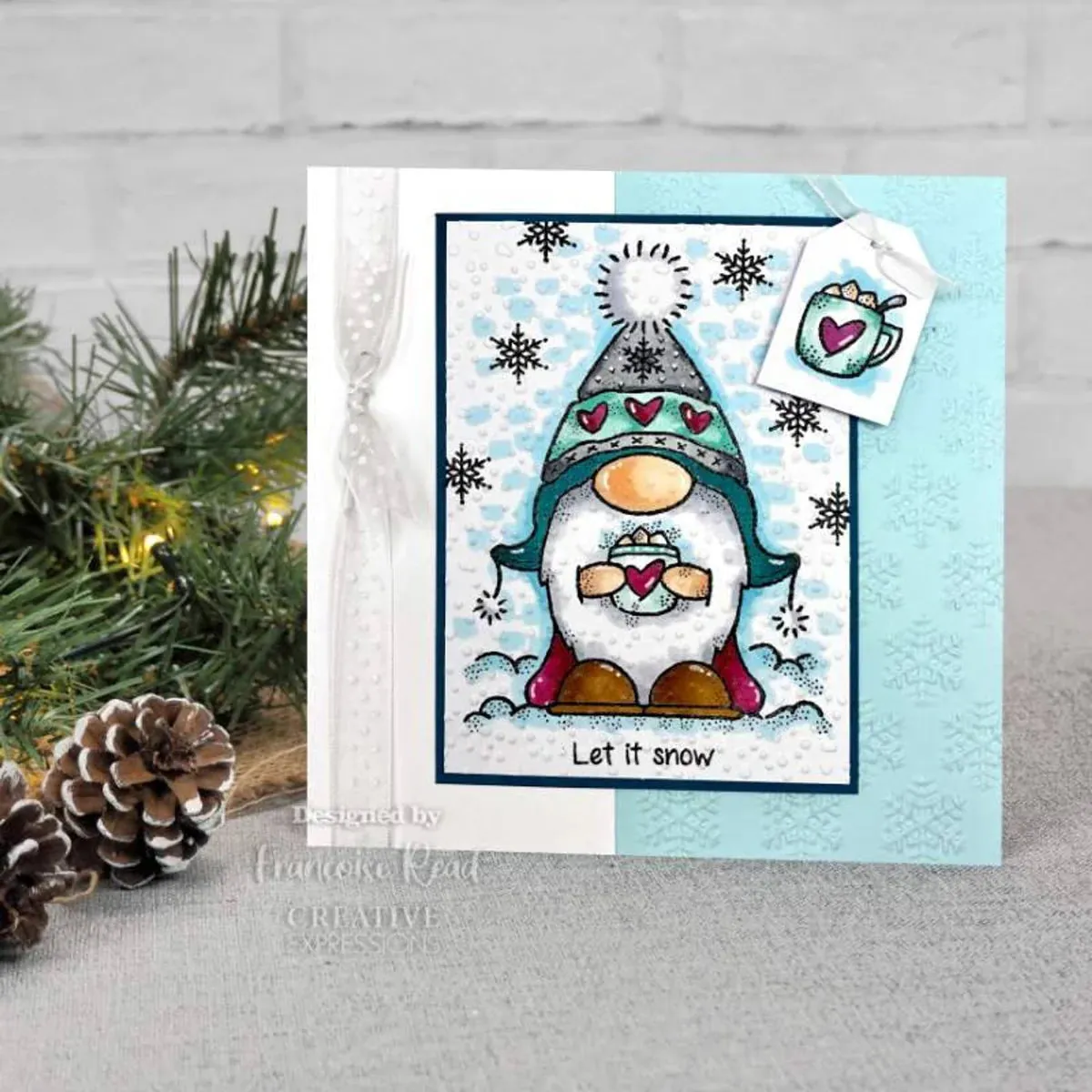 Winter Gnomes Clear Stamp FRS938 Woodware