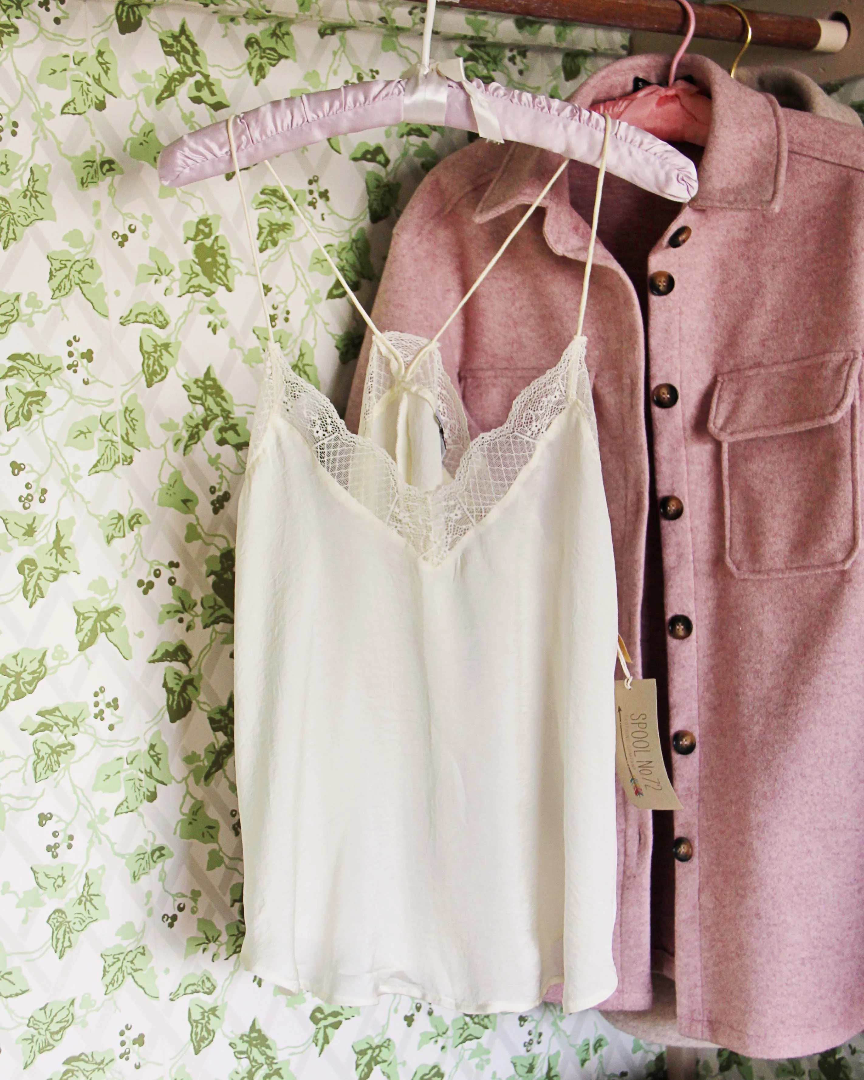 Wisteria Lace Cami