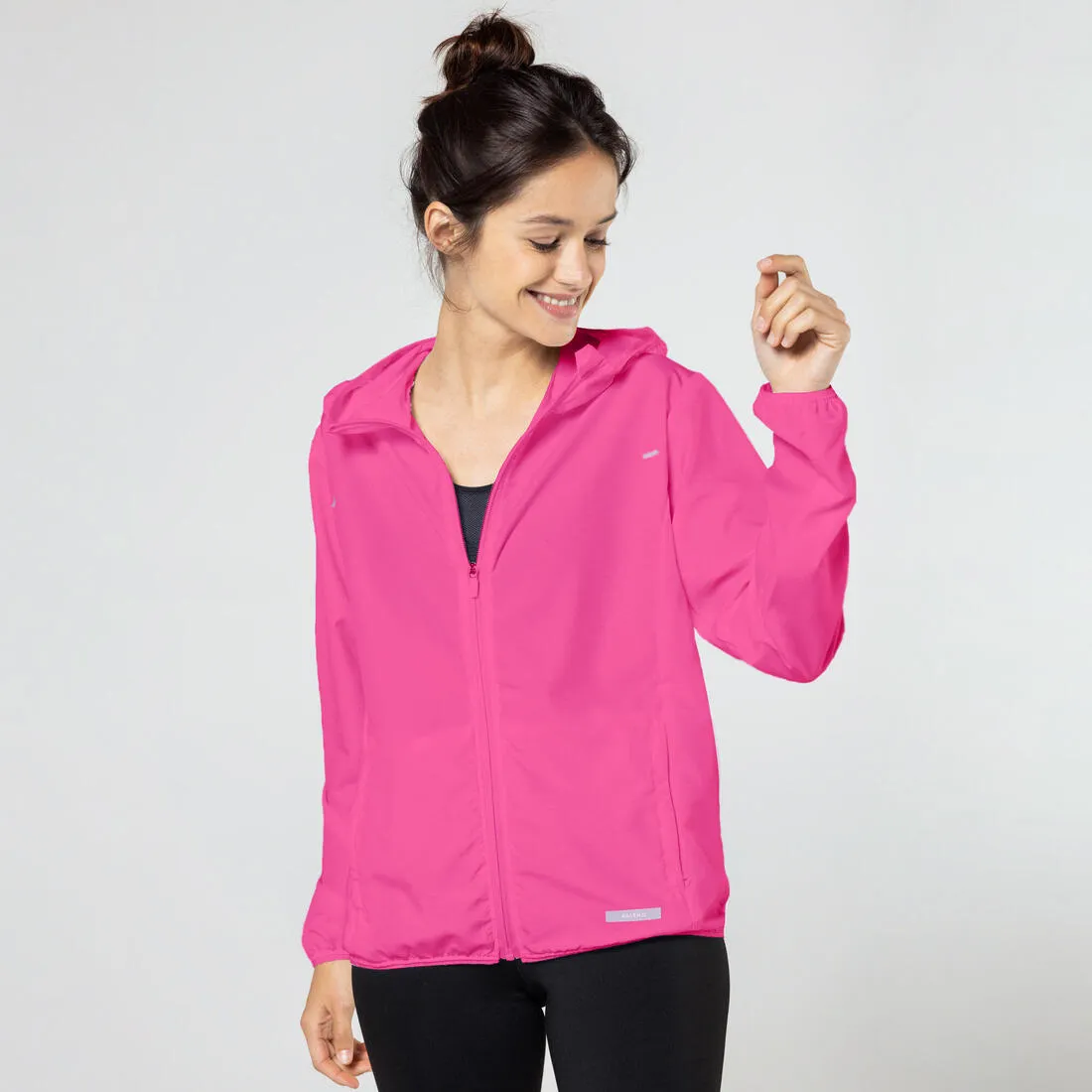 Women's windproof running jacket - KIPRUN Run 100 Wind