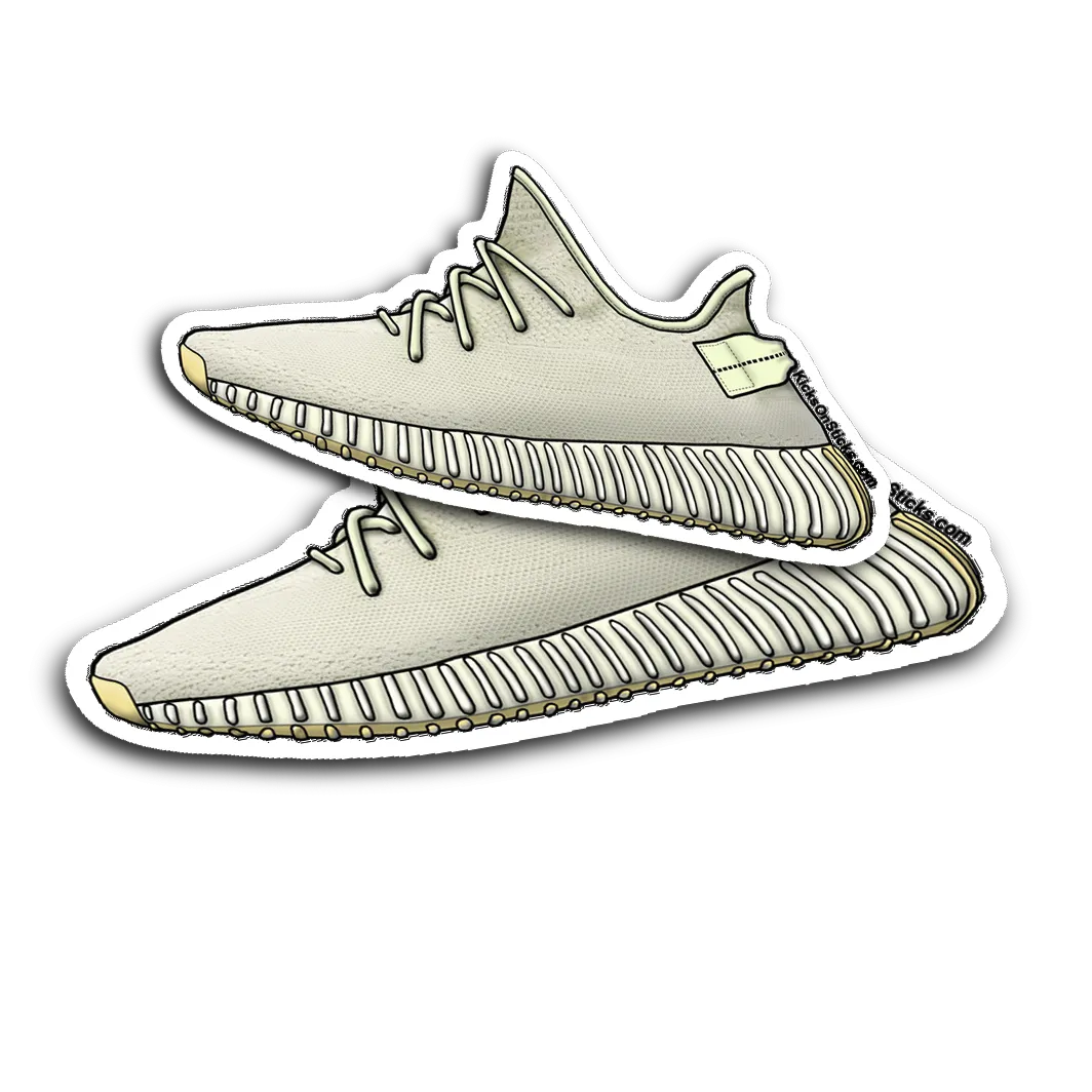 Yeezy 350 V2 "Butter" Sneaker Sticker