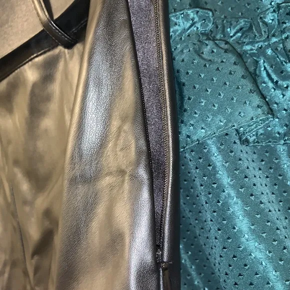 Zara Faux Leather Skirt