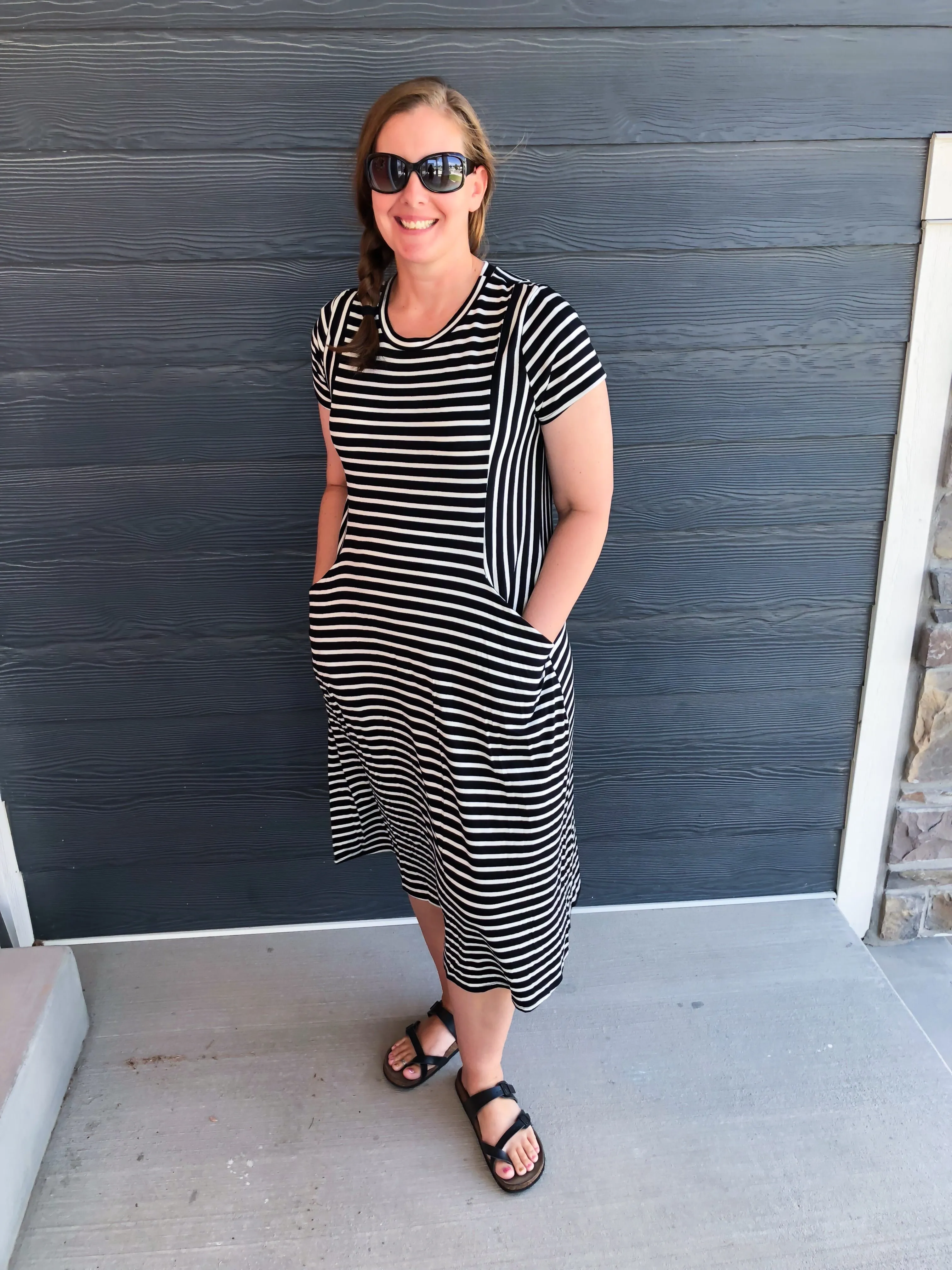 Zebra Stripe Dress